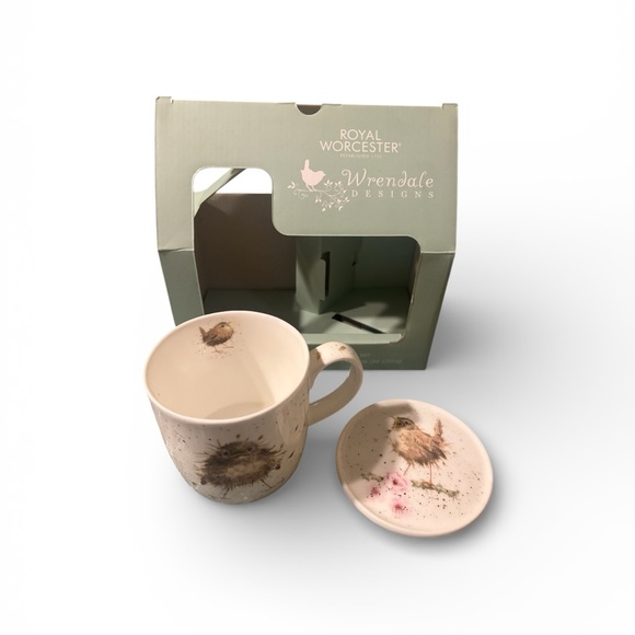 Royal Worcester fine bone china Mug & Coaster Set- Wendale Designs - Picture 7 of 11